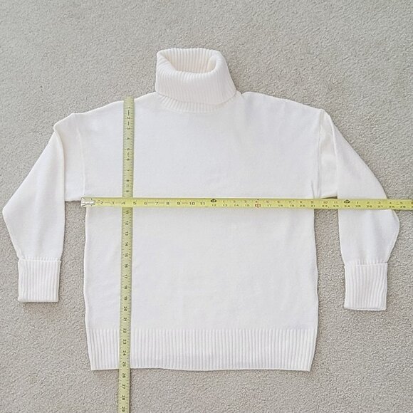 Old Navy Nara So Soft Oversized Slouchy Cotton Blend Turtleneck Sweater New - Picture 6 of 9